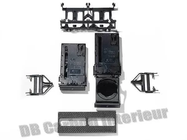 DB Carbon Complete Cup-Holder Assembly w/Cover | Frame Porsche 996 Carrera 1998-2005 - 145CA-0001