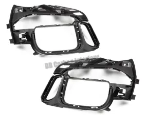 DB Carbon Front Bumper Air Intake Frames R + L Porsche 991 R 2016