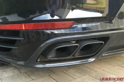 DB Carbon Rear Diffuser Porsche 991.2 Turbo | Turbo S 2016-2019 - 1474-0002