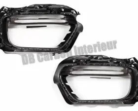 DB Carbon Front Bumper Air Intake Frames R + L Porsche 991.2 Turbo | Turbo S 2016-2019