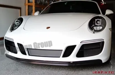 DB Carbon Front Bumper Spoiler Lip GTS/Sport Design/Aerokit Porsche 991.2 Carrera | S | 4 | 4S | GTS 2016-2019 - 1483-0002