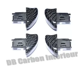 DB Carbon 4x Seat Release Handles Complete for Sport Seats Porsche 996 Carrera 1998-2005