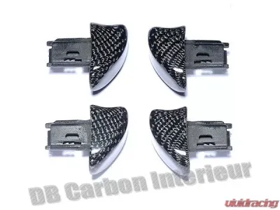DB Carbon 4x Seat Release Handles Complete for Sport Seats Porsche 996 GT3 2002-2005 - 148G3-0001