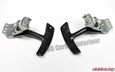 DB Carbon Sport Design Steering Wheel PDK Shift Paddle R + L Porsche 981 Cayman | Cayman S | Cayman GTS 2014-2016 - 1497CAY-0002