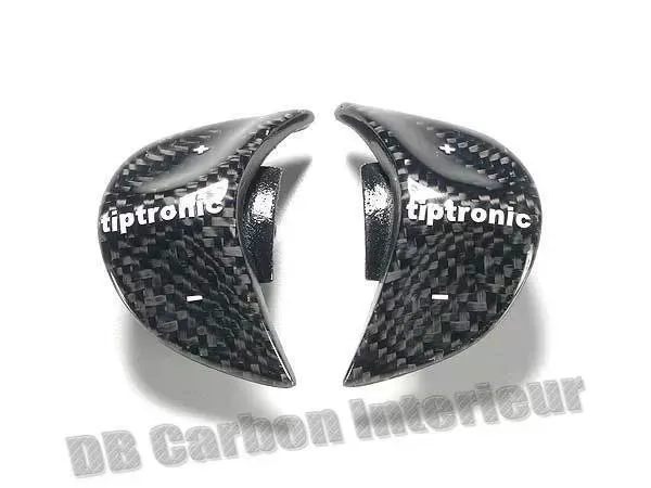 DB Carbon Tiptronic Switches for Steering Wheel R + L Porsche 996 Carrera 1998-2005 - 149CA-0002