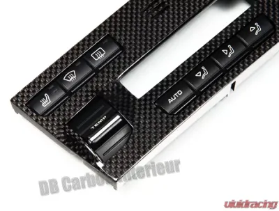 DB Carbon Climate Control Front Panel (w/Heated Seats) Porsche 987.2 Spyder 2010-2012 - 1508SY-0002