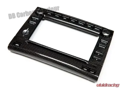 DB Carbon PCM Navigation Front Panel Porsche 987.2 Cayman | Cayman S 2009-2012 - 1509CAY2-0001