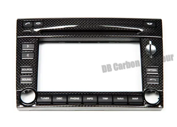 DB Carbon PCM Navigation Front Panel Porsche 997.2 GT3 2010-2011 - 1509G32-0001