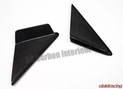 DB Carbon Anti Wind Buffeting Side Mirror Triangles R + L Porsche 991.2 GT3 2018-2019 - 1548G32-0001