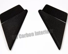 DB Carbon Anti Wind Buffeting Side Mirror Triangles R + L Porsche 991 R 2016