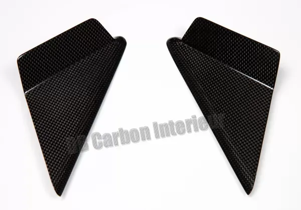 DB Carbon Anti Wind Buffeting Side Mirror Triangles R + L Porsche 991 Turbo | Turbo S 2014-2016 - 1548TU-0002