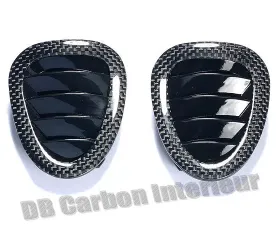 DB Carbon Air Vents on Dashboard R + L Porsche 987.2 Boxster | Boxster S 2009-2012