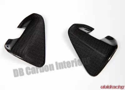 DB Carbon Seat Belt Buckle Trim Rear R + L Porsche 991 Turbo | Turbo S 2014-2016 - 1557TU-0001