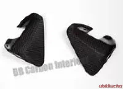 DB Carbon Seat Belt Buckle Trim Rear R + L Porsche 991 Turbo | Turbo S 2014-2016 - 1557TU-0001