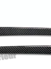 DB Carbon Door Panel Linings Rear R + L (long) Porsche 957 Cayenne Turbo | Cayenne S 2007-2010                                     - 162C2TU-0001 - Image 2