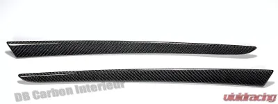 DB Carbon Door Panel Linings Rear R + L (long) Porsche 957 Cayenne Turbo | Cayenne S 2007-2010 - 162aC2TU-0001