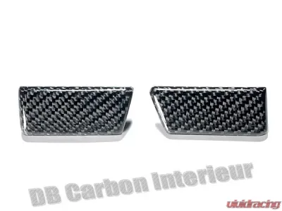 DB Carbon Door Panel Linings Front R + L (short) Porsche 957 Cayenne Turbo | Cayenne S 2007-2010 - 163C2TU-0001
