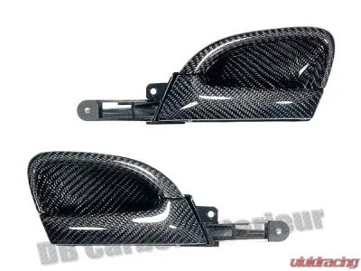 DB Carbon Door Pulls R + L Rear Porsche 957 Cayenne | Cayenne S 2007-2010 - 164aC2S-0001