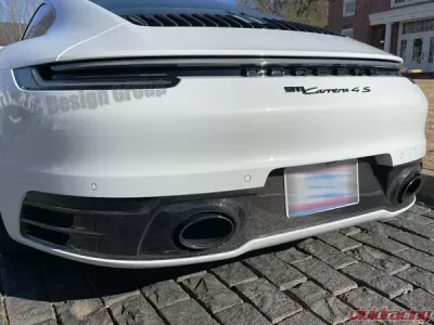 DB Carbon Rear Diffuser Porsche 992 Targa 4 | 4S | GTS 2020+ - 1702TA-0002