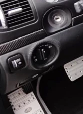 DB Carbon Dash Trim Left Side From Key/Ignition Surround Porsche 957 Cayenne Turbo | Cayenne S 2007-2010                                     - 171C2TU-0001 - Image 2