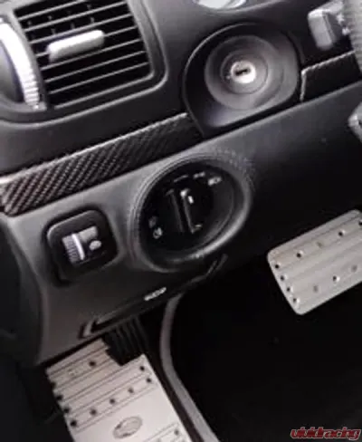 DB Carbon Dash Trim Left Side From Key/Ignition Surround Porsche 957 Cayenne Turbo | Cayenne S 2007-2010 - 171C2TU-0001
