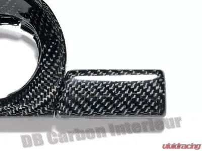DB Carbon Dash Trim Right Side From Key/Ignition Surround Porsche 957 Cayenne Turbo | Cayenne S 2007-2010 - 172C2TU-0001
