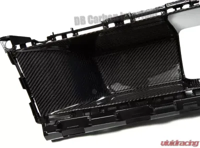 DB Carbon Front Center Blind Air Intake Frame Porsche 992 Targa 4 | 4S | GTS 2020+ - 1770TA-0002