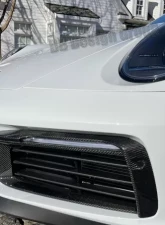 DB Carbon Front Bumper Trim Panel Porsche 992 Carrera | S | 4 | 4S | GTS 2019+                                     - 1773-0002 - Image 6