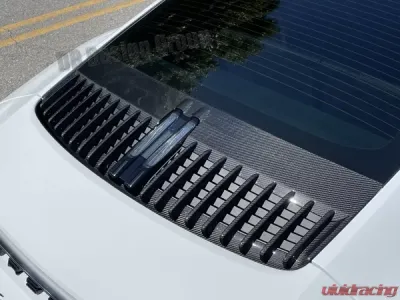DB Carbon Engine Lid Grill Panel Porsche 992 Carrera | S | 4 | 4S | GTS 2019+ - 1781-0001