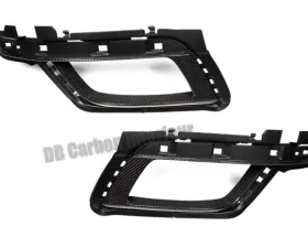 DB Carbon Rear Side Air Outlet Frames R + L Porsche 992 Turbo | Turbo S 2019+