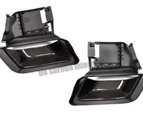 DB Carbon Rear Side Air Outlet Passage R + L Porsche 992 Turbo | Turbo S 2019+