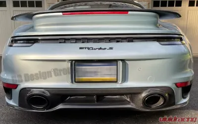 DB Carbon Rear Diffuser Air Outlet Passage Porsche 992 Turbo | Turbo S 2019+ - 1797-0002