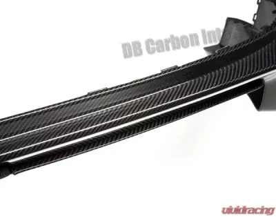DB Carbon Rear Bumper Panel w/Exhaust Surround Porsche 992 GT3 | Touring 2022+ - 1831-0001