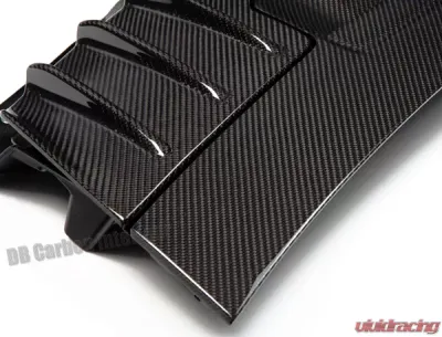 DB Carbon Engine Lid Panel 3-Piece Porsche 992 GT3 | Touring 2022+ - 1835-0001