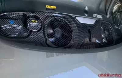 DB Carbon Engine Bay Trim Panel Porsche 992 Carrera | S | 4 | 4S | GTS 2019+ - 1847-0001