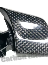 DB Carbon 3x Cover Parts on Sport Steering Wheel Porsche 997.2 Carrera 2009-2011                                     - 198CA2-0002 - Image 2
