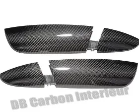 DB Carbon Linings Under Armrests Front Door Panels R + L Porsche 957 Cayenne Turbo | Cayenne S 2007-2010