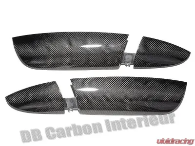 DB Carbon Linings Under Armrests Front Door Panels R + L Porsche 957 Cayenne Turbo | Cayenne S 2007-2010 - 212C2TU-0002