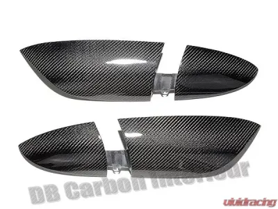 DB Carbon Linings Under Armrests Rear Door Panels R + L Porsche 955 Cayenne | Cayenne S 2003-2007 - 213-0002