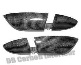 DB Carbon Linings Under Armrests Rear Door Panels R + L Porsche 955 Cayenne Turbo | Cayenne S 2003-2007