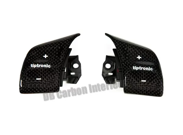 DB Carbon Tiptronic Switches for Steering Wheel R + L Porsche 997 Carrera 2005-2008 - 228CA-0002