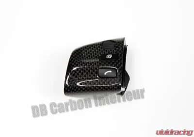 DB Carbon Cover Parts R + L on Multifunction Steering Wheel Manual Transmission Porsche 997 GT2 2007-2009 - 230G2-0001
