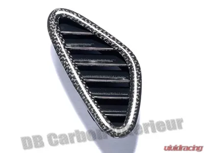 DB Carbon Air Vents on Dashboard R + L Porsche 997.2 Carrera 2009-2011 - 233CA2-0001