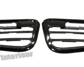 DB Carbon Air Outlet Grills R + L Rear Bumper Porsche 996 Turbo 2001-2005