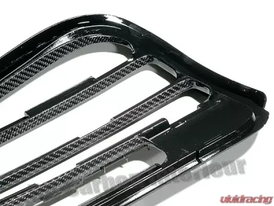 DB Carbon Air Outlet Grills R + L Rear Bumper Porsche 996 Turbo 2001-2005 - 243-0001