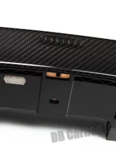 DB Carbon Rear Console Cover w/Complete Cup-Holder Unit Porsche 957 Cayenne Turbo | Cayenne S 2007-2010                                     - 267C2TU-0001 - Image 3