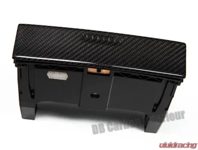 DB Carbon Rear Console Cover w/Complete Cup-Holder Unit Porsche 957 Cayenne Turbo | Cayenne S 2007-2010 - 267C2TU-0001