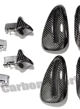 DB Carbon 4x Seat Release Handles Complete w/Frames Porsche 987.2 Boxster | Boxster S 2009-2012                                     - 328BO2-0002 - Image 3