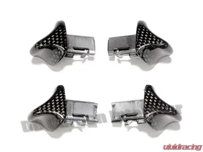 DB Carbon 4x Seat Release Handles Complete w/Frames Porsche 987.2 Cayman | Cayman S 2009-2012 - 328CAY2-0001