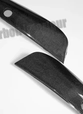 DB Carbon Front Bumper Lip Edges R + L Porsche 997 Carrera 2005-2008                                     - 408-0001 - Image 2